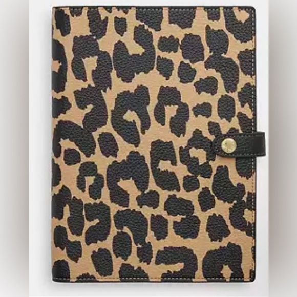 Coach Notebook With Leopard Print - Picture 1 of 8
